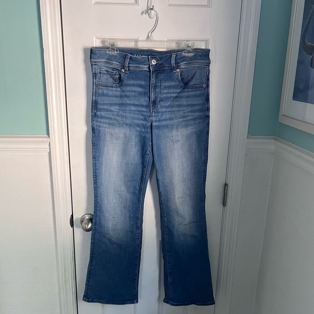 American Eagle High-Rise Flare Jeans
